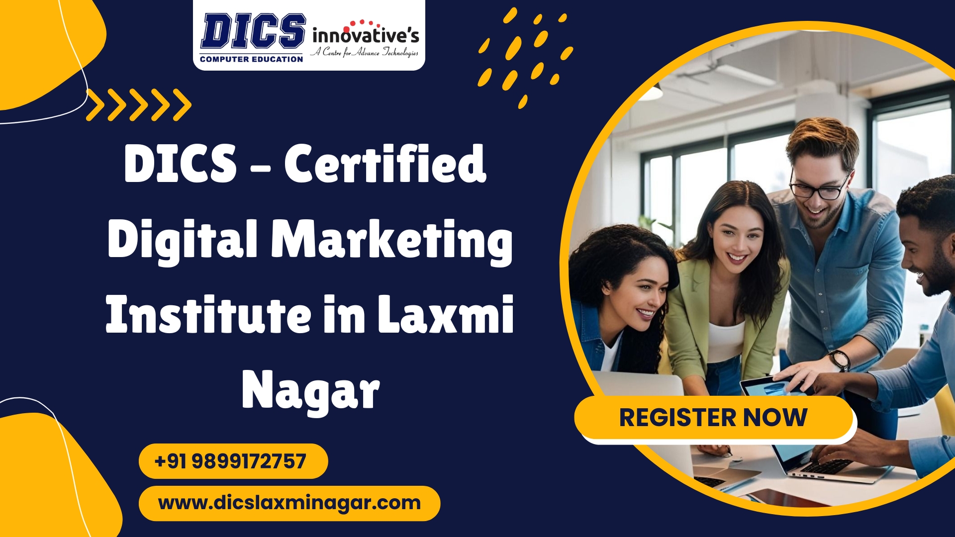 DICS – Certified Digital Marketing Institute in Laxmi Nagar