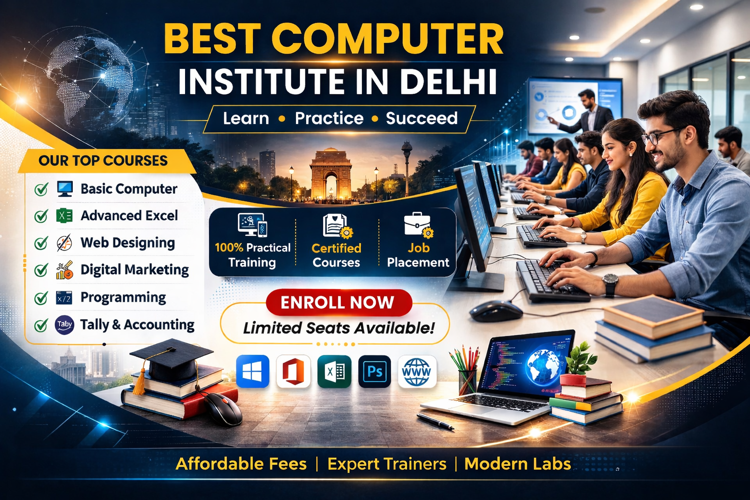Best Computer Institute in Delhi – Start Your Successful IT Career Today