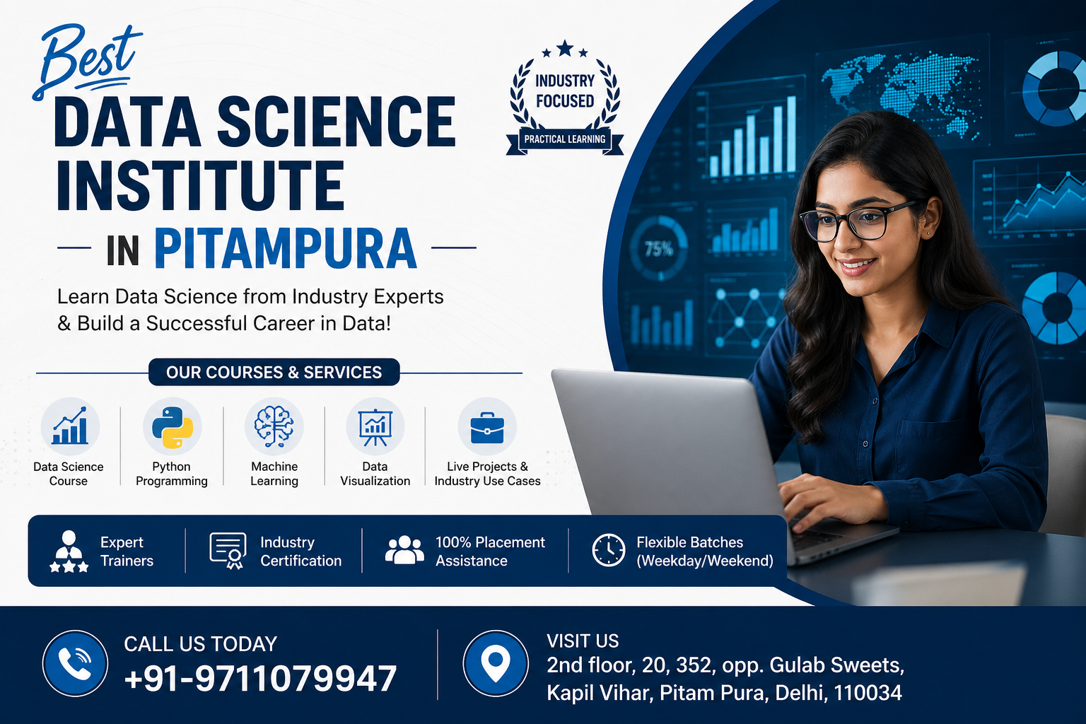 Best Data Science institute in Pitampura
