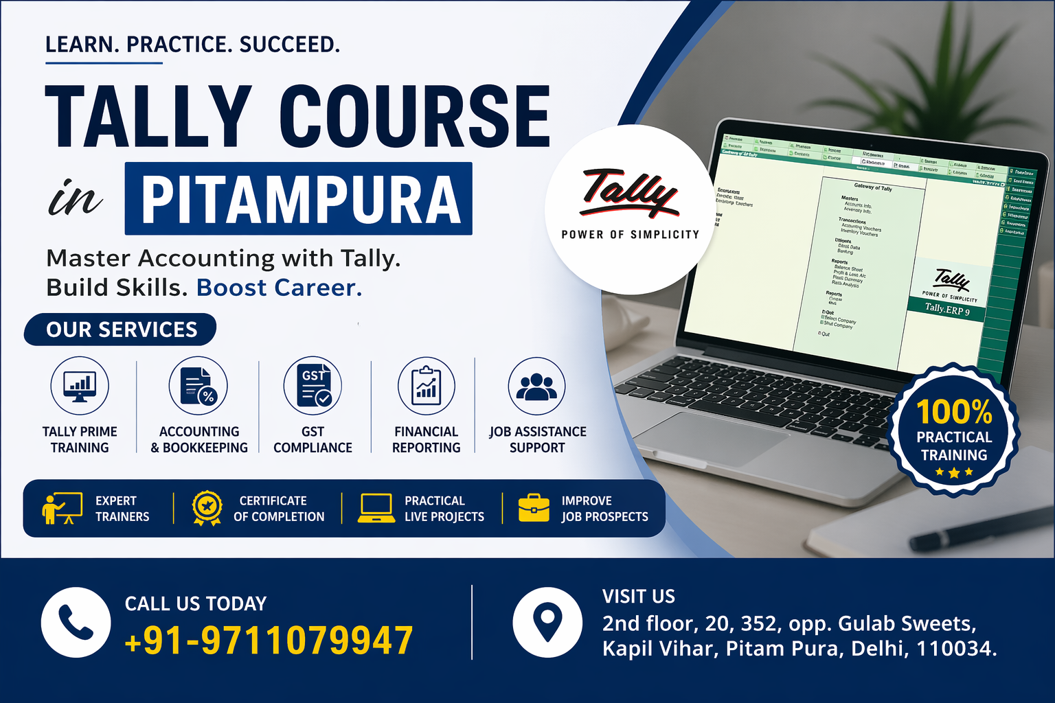 Tally Course in Pitampura