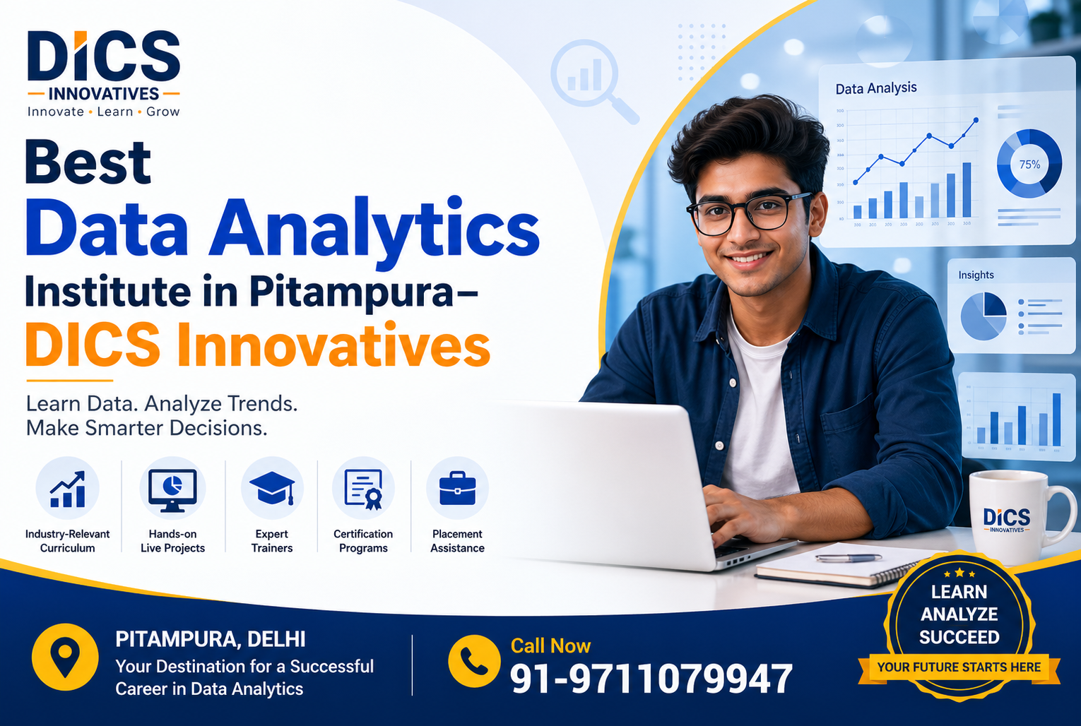 Best Data Analytics Institute in Pitampura