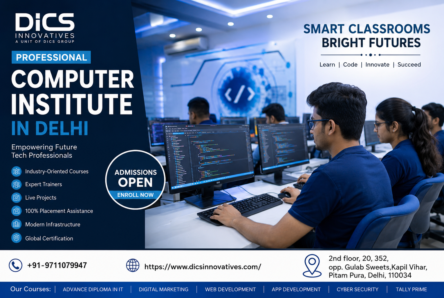 Best Computer institute in Delhi