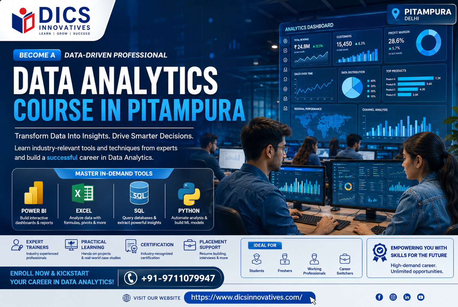 Data Analytics Course in Pitampura