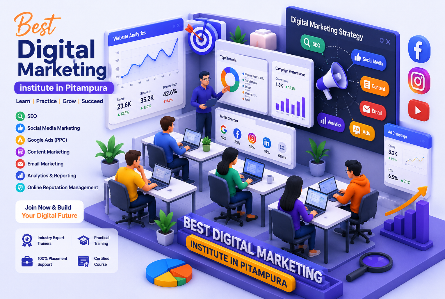 Best Digital Marketing Course in Pitampura