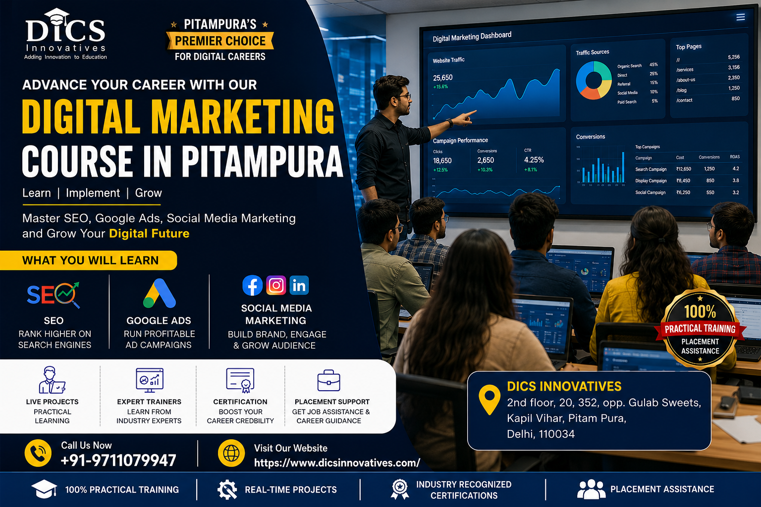 Digital Marketing Course in Pitampura