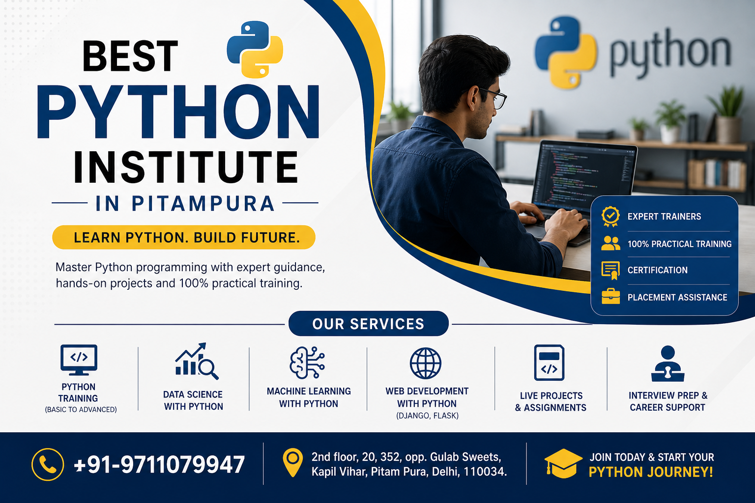 Best Python institute in Pitampura