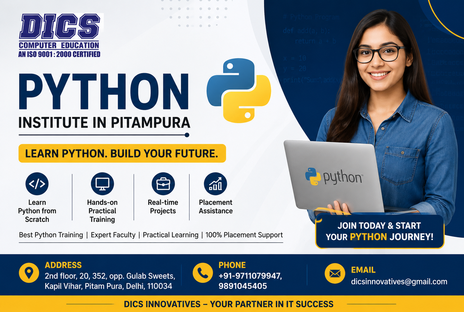 Python Course in Pitampura