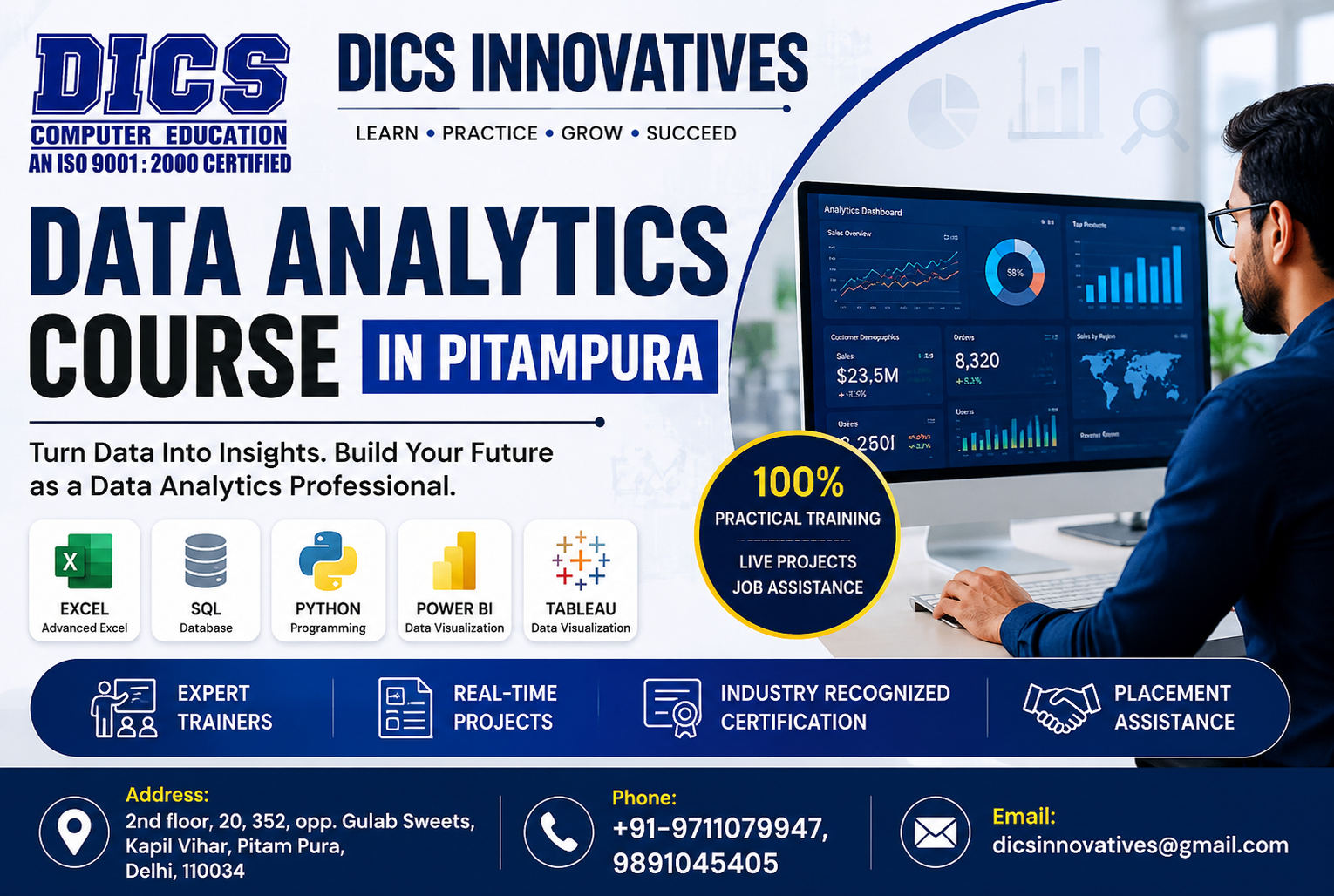 data analytics course in pitampura