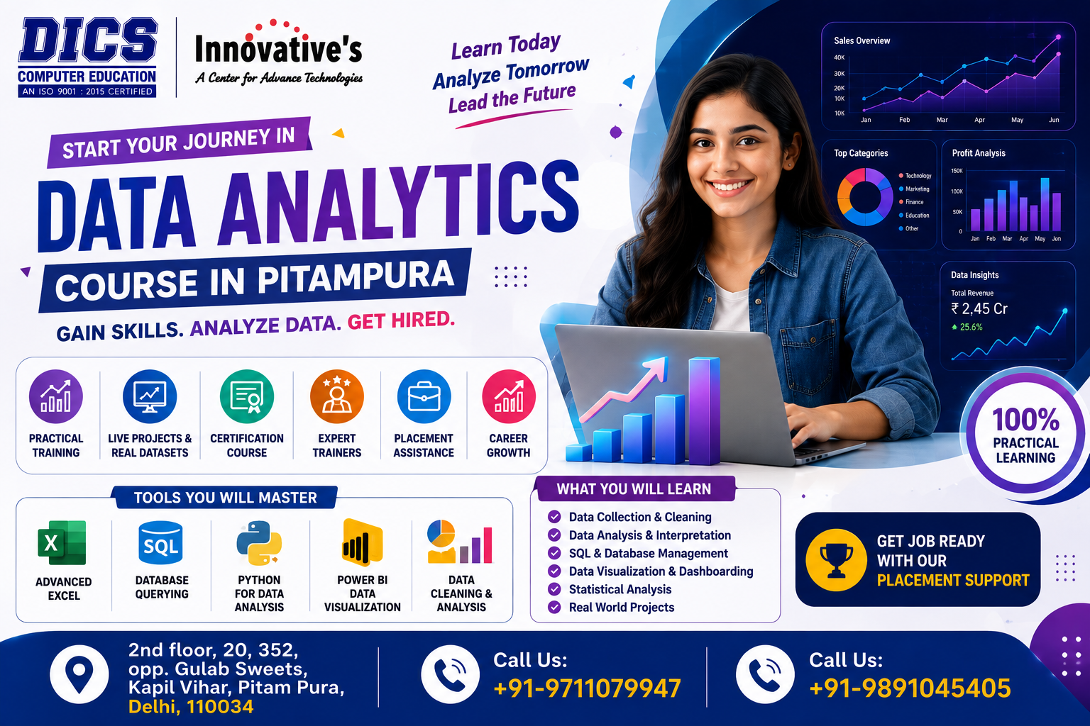 Trending Data Analytics Course in Pitampura for 2026