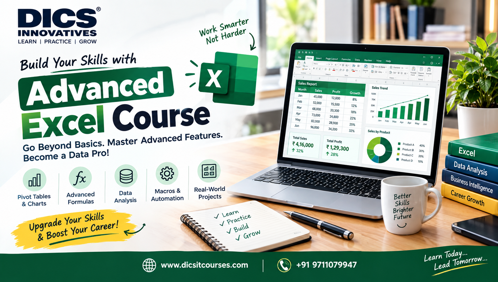 Best Advanced Excel Institute in Rohini