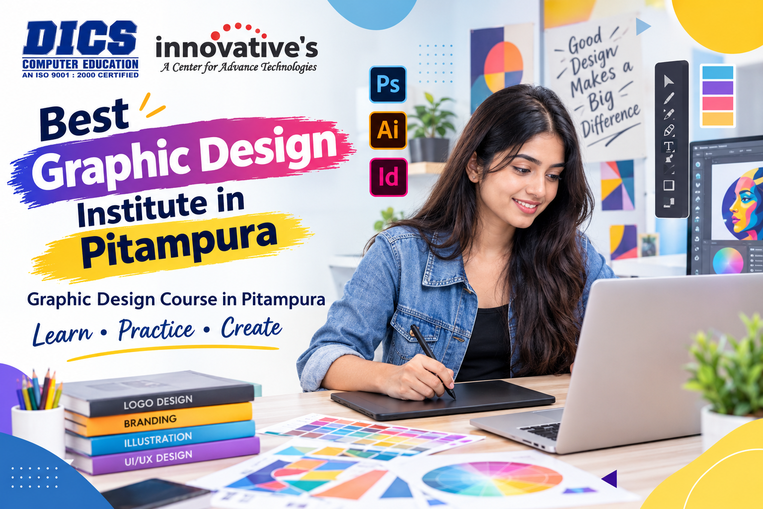 Best Graphic Design Institute in Pitampura for Creative Career
