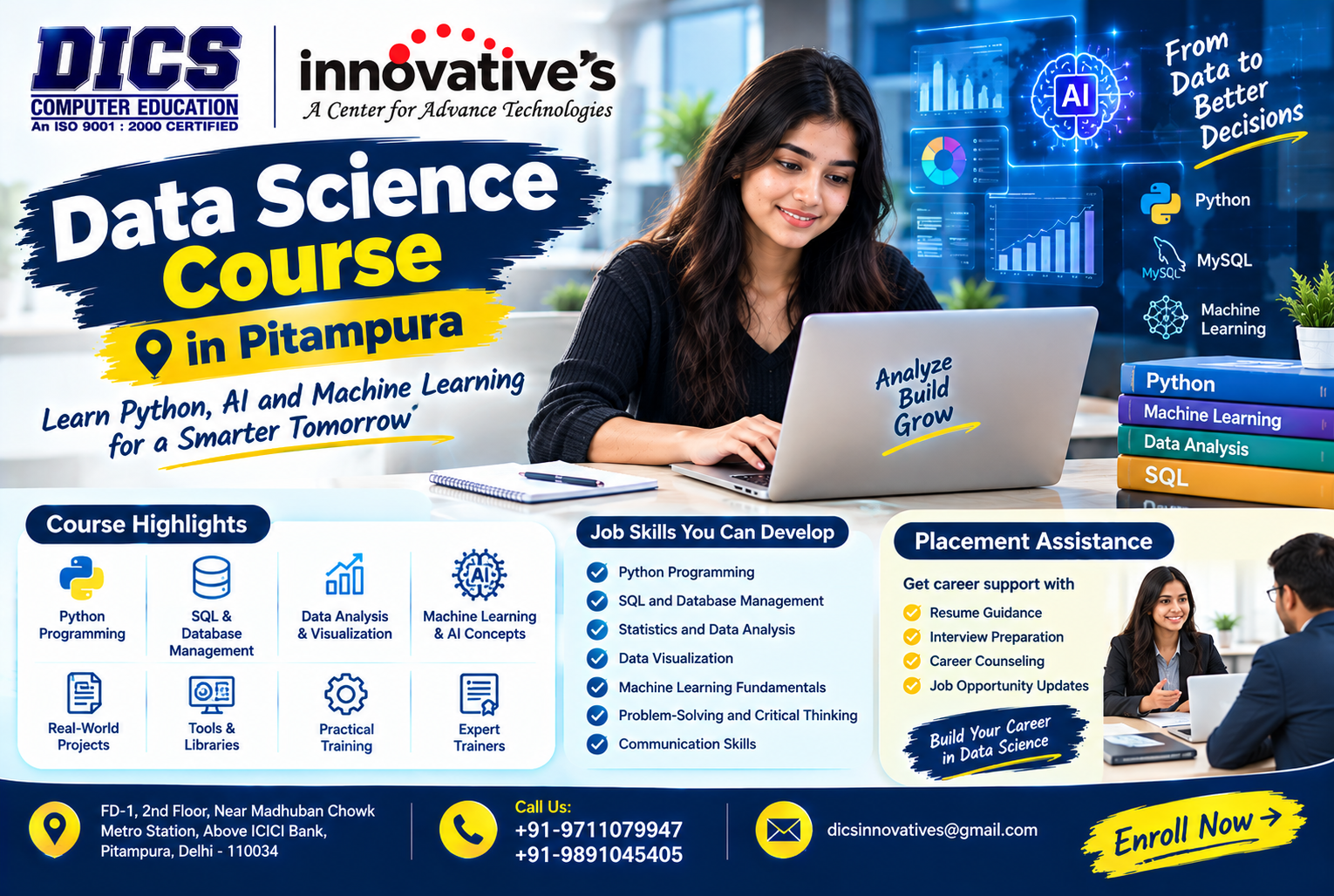 Start Your Data Science Career in Pitampura in 2026